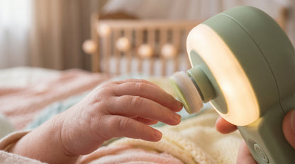 WhisperGlow™ Rechargeable Baby Nail Trimmer